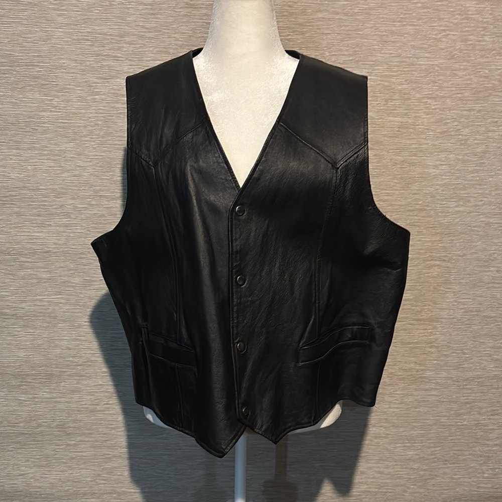 Leather Vest